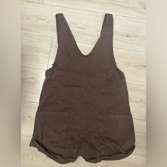 We the Free High Roller Shortall - Mocha - Picture 7 of 9